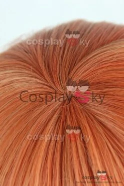 Monster Musume Miia Cosplay Perruque Orange -Newcossky monster musume miia cosplay wig orange 7