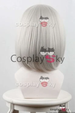 NieR / Nier : Automata 2B Cosplay Perruque -Newcossky nier nier automata 2b wig cosplay wigs 3