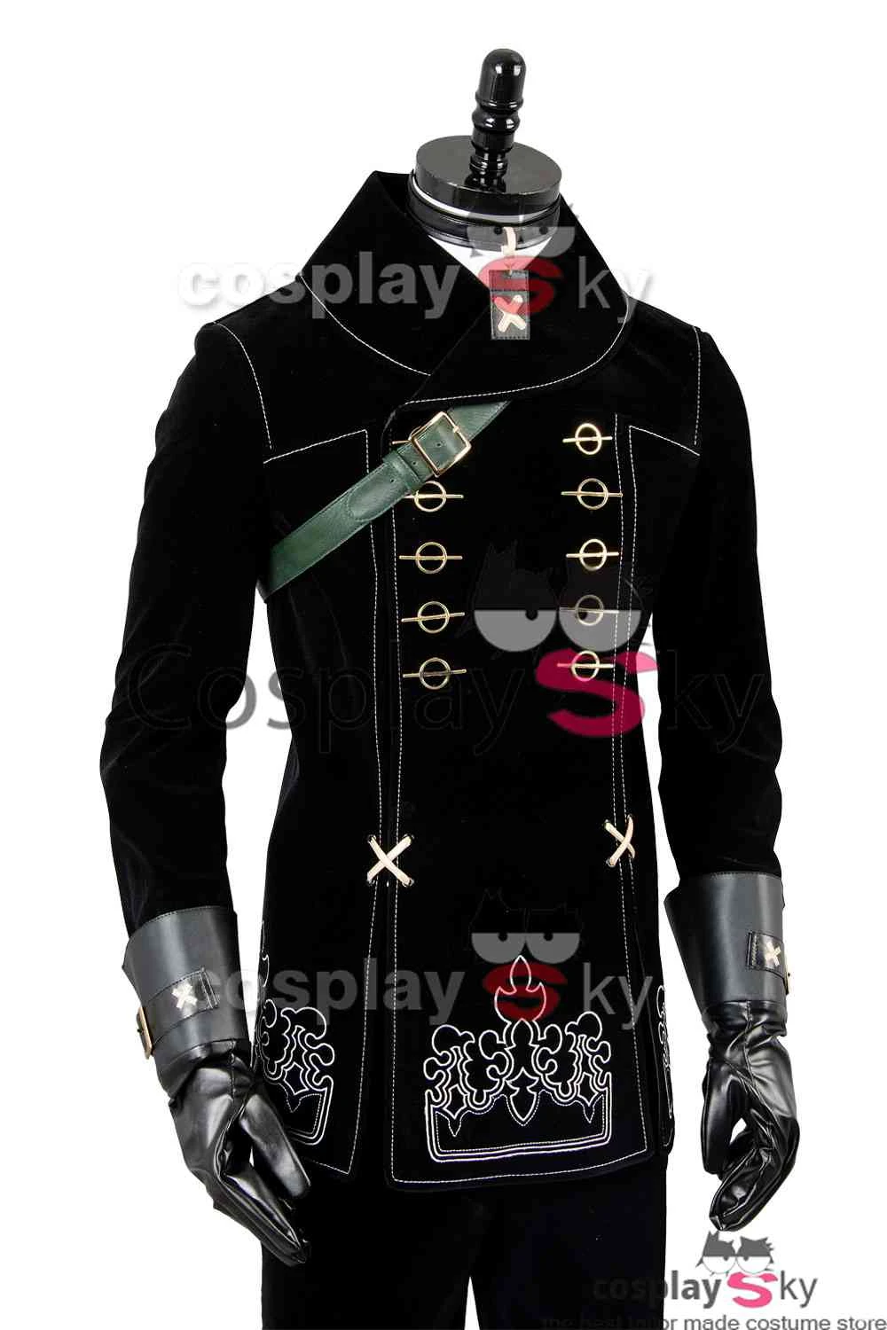 NieR:Automata 9S Cosplay Costume+Perruque+Bottes 10 NieR:Automata 9S Cosplay Costume+Perruque+Bottes – Image 8