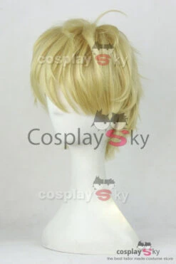 One Punch Man Demon Cyborg Genos Cosplay Perruque -Newcossky one punch man demon cyborg genos cosplay wigs 2