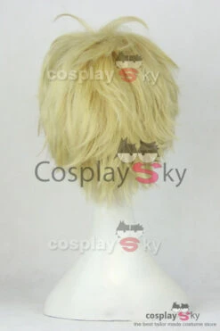 One Punch Man Demon Cyborg Genos Cosplay Perruque -Newcossky one punch man demon cyborg genos cosplay wigs 3