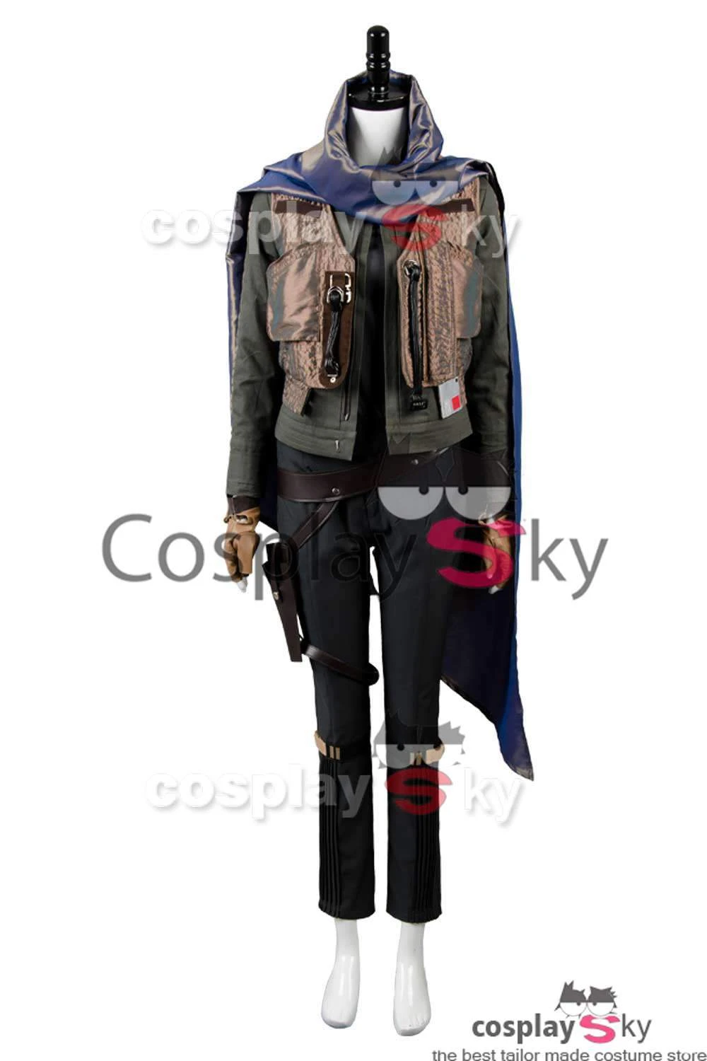 Rogue One: A Star Wars Story Jyn Erso Stardust Cosplay Costume – Image 6