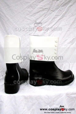 Soul Eater Crona Cosplay Chaussures Noires Et Blancs -Newcossky soul eater crona cosplay boots shoes black and white 1