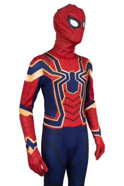 Spider-Man Homecoming Captain America 3 Civil War Peter Parker Combinaison Cosplay Costume -Newcossky spider man homecoming captain america 3 civil war peter parker combinaison cosplay costume 6