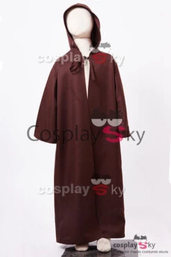 Star Wars Kenobi Jedi Cape Version D'enfant Cosplay Costume -Newcossky star wars kenobi jedi cloak cosplay costume child version 2