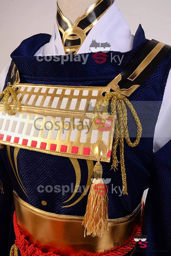 Touken Ranbu Mikazuki Munechika Uniforme Cosplay Costume 10 Touken Ranbu Mikazuki Munechika Uniforme Cosplay Costume – Image 8