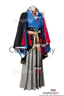 Touken Ranbu Kasen Kanesada Kimono Cosplay Costume -Newcossky touken ranbu kasen kanesada kimono cosplay costume 4