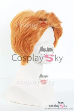 Zootopia Renard Nick Cosplay Perruque Orange 11 Zootopia Renard Nick Cosplay Perruque Orange -Newcossky zootopia fox nick cosplay wigs orange 4
